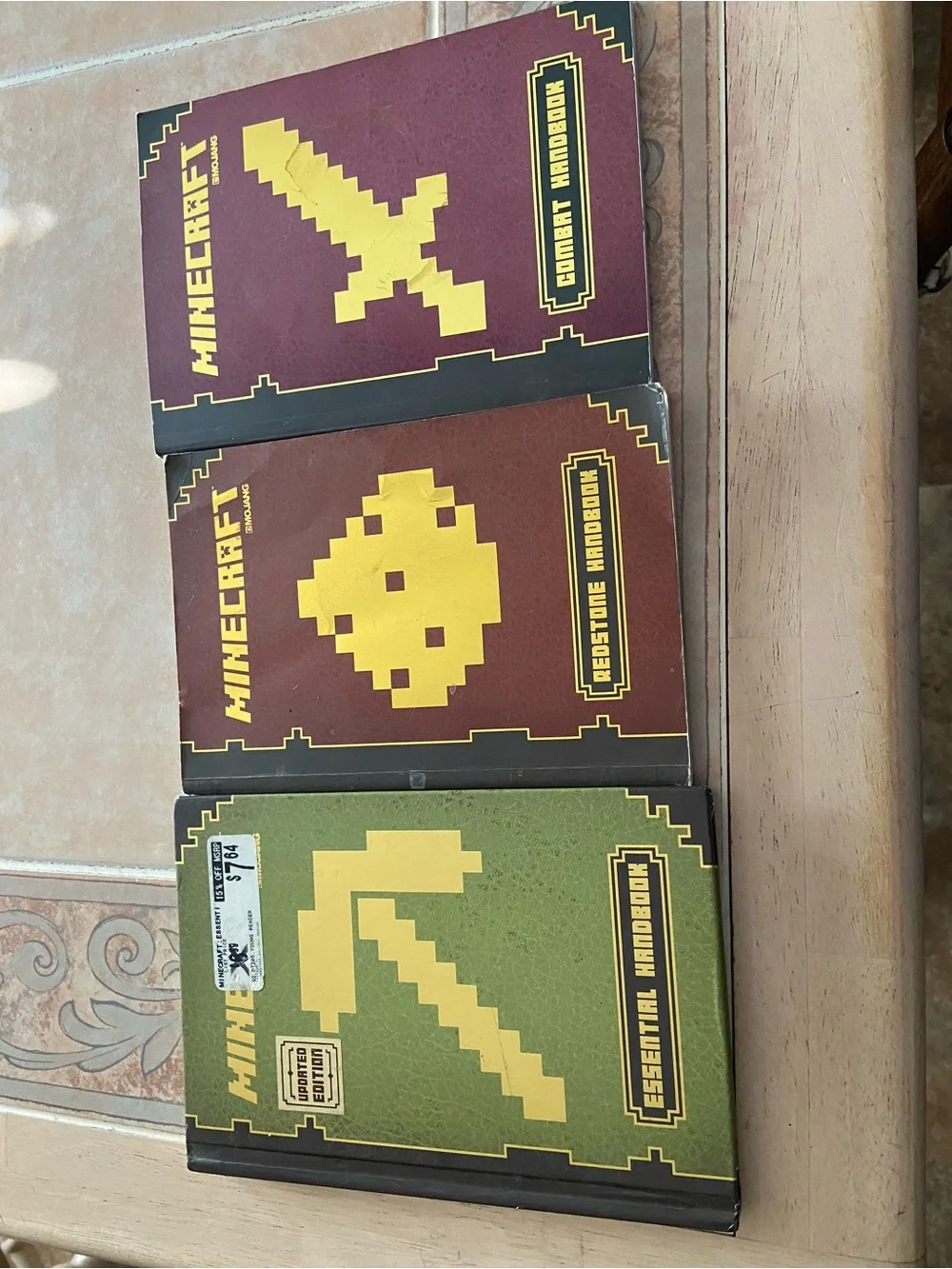 Minecraft books- Set of 3
